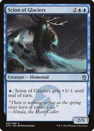 Scion of Glaciers [Khans of Tarkir] | Amazing Games TCG