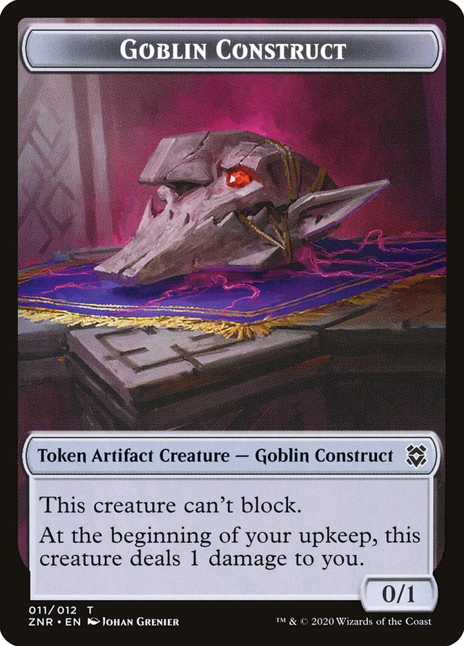 Goblin Construct Token [Zendikar Rising] | Amazing Games TCG