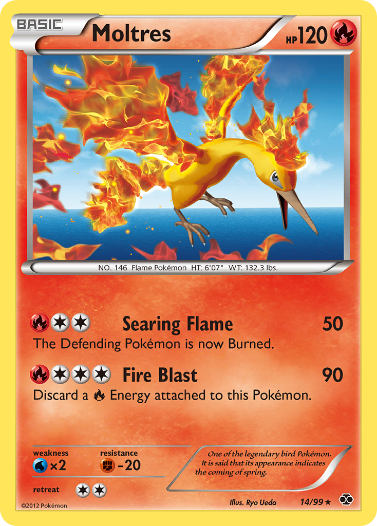 Moltres (14/99) [Black & White: Next Destinies] | Amazing Games TCG