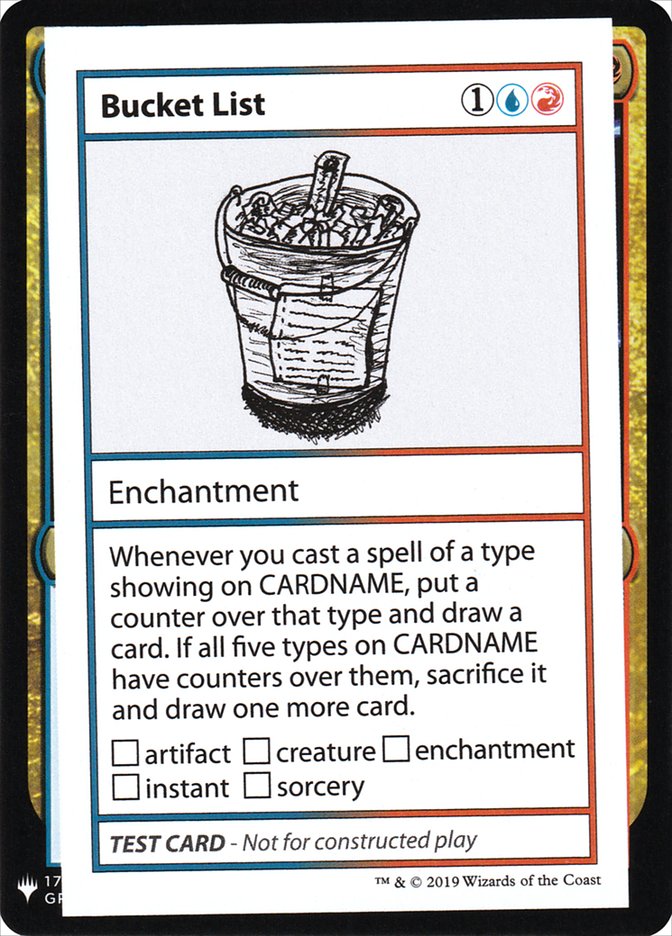 Bucket List [Mystery Booster Playtest Cards] | Amazing Games TCG