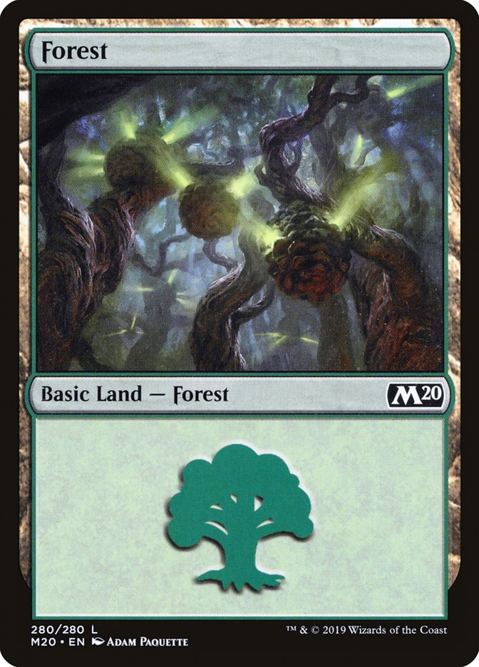 Forest (#280) [Core Set 2020] | Amazing Games TCG