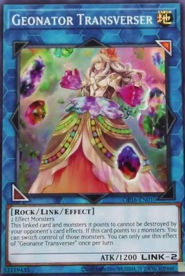 Geonator Transverser [OP16-EN010] Super Rare | Amazing Games TCG