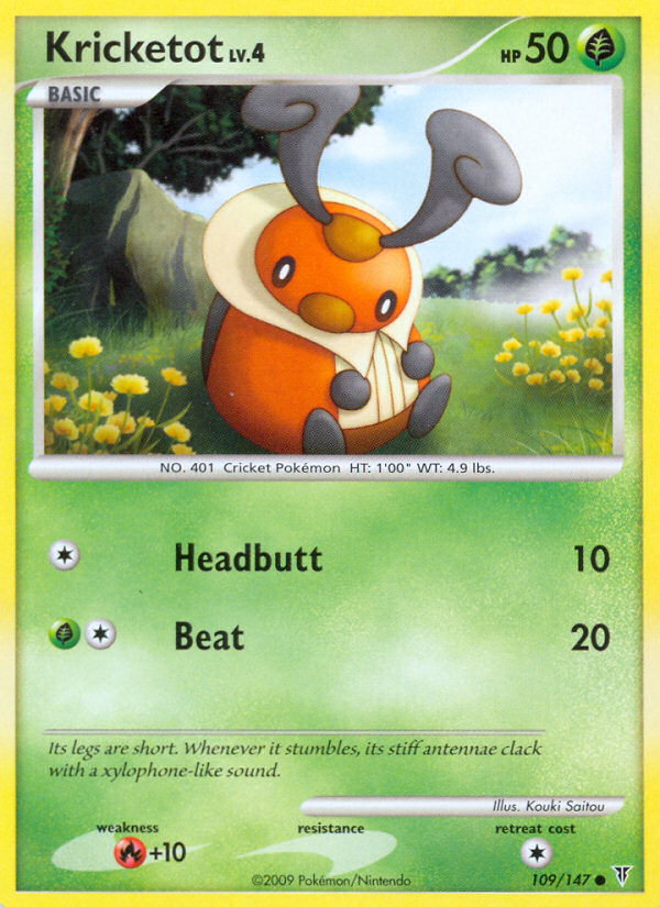 Kricketot (109/147) [Platinum: Supreme Victors] | Amazing Games TCG