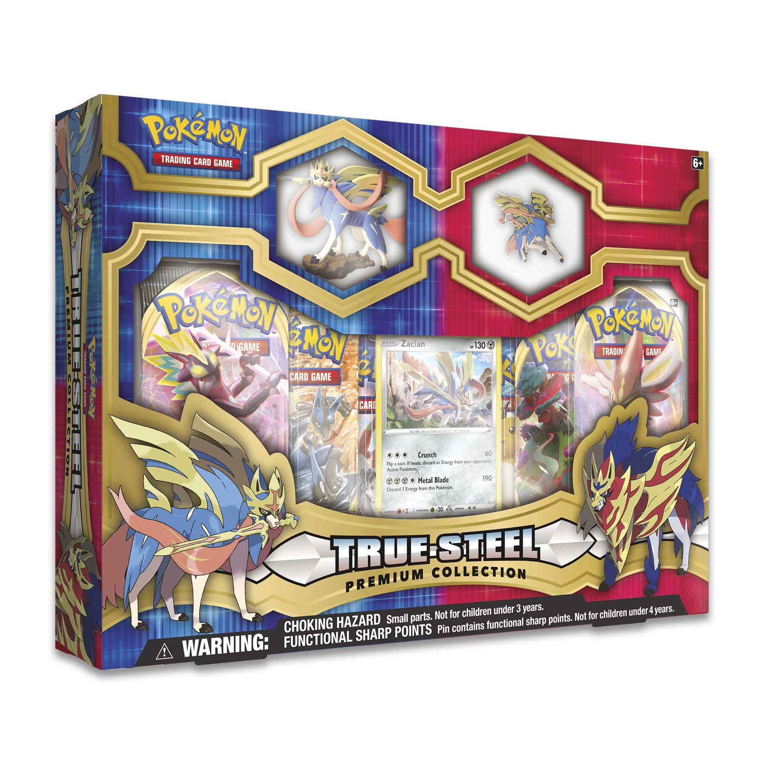 Sword & Shield: Darkness Ablaze - True Steel Premium Collection (Zacian) | Amazing Games TCG