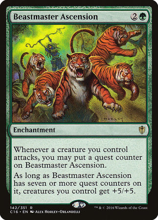 Beastmaster Ascension [Commander 2016] | Amazing Games TCG