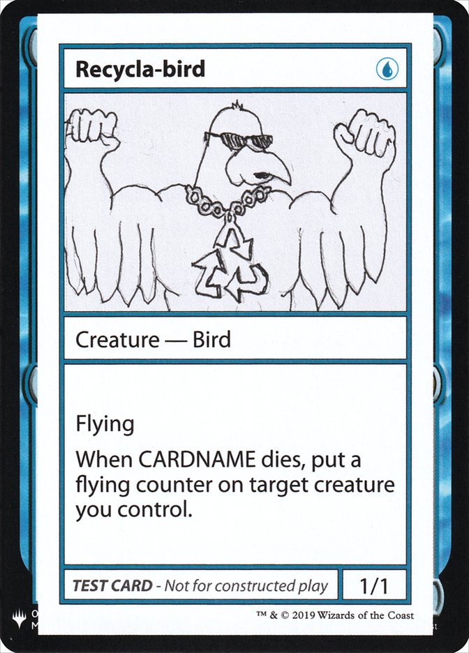 Recycla-bird [Mystery Booster Playtest Cards] | Amazing Games TCG