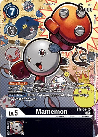 Mamemon [BT6-064] (Alternate Art) (Revision Pack 2021) [Double Diamond Promos] | Amazing Games TCG