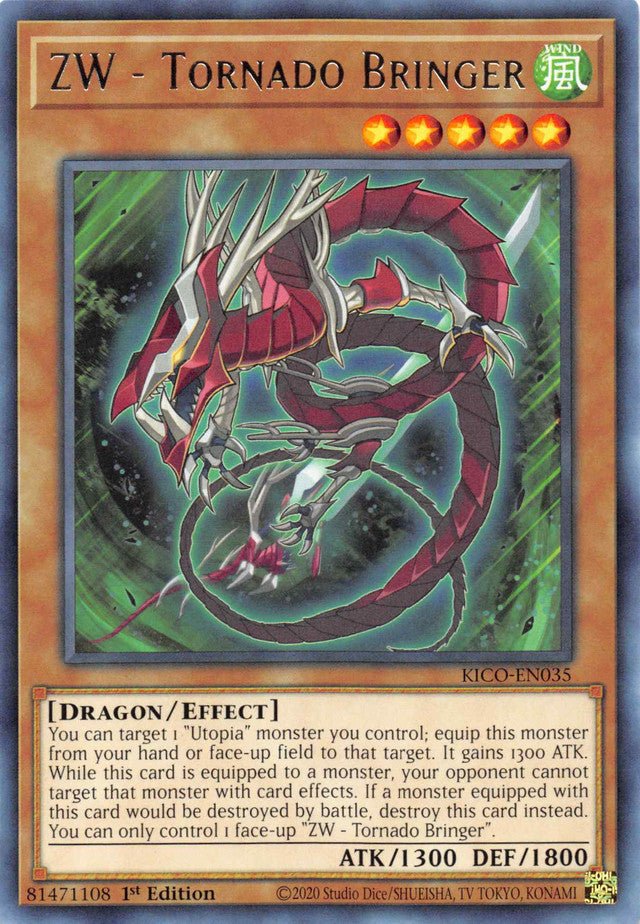 ZW - Tornado Bringer [KICO-EN035] Rare | Amazing Games TCG