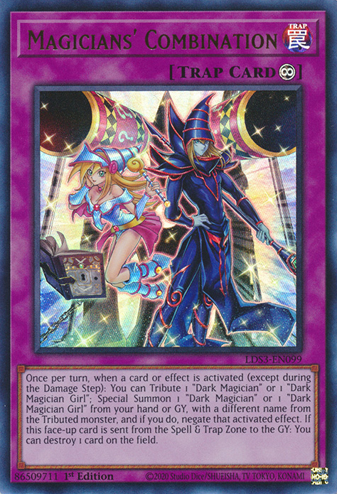 Magicians' Combination [LDS3-EN099] Ultra Rare | Amazing Games TCG