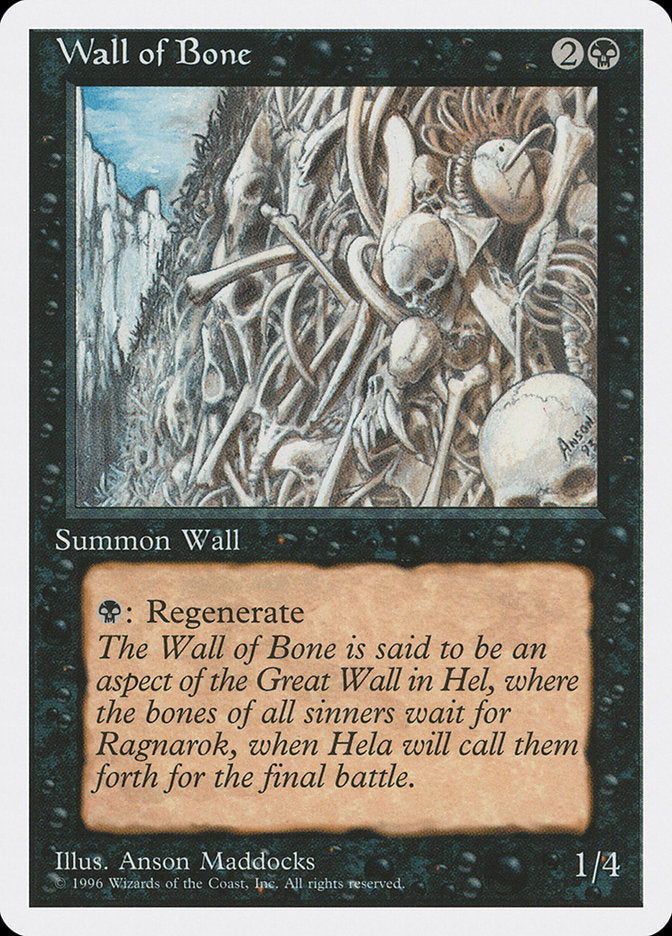 Wall of Bone [Introductory Two-Player Set] | Amazing Games TCG