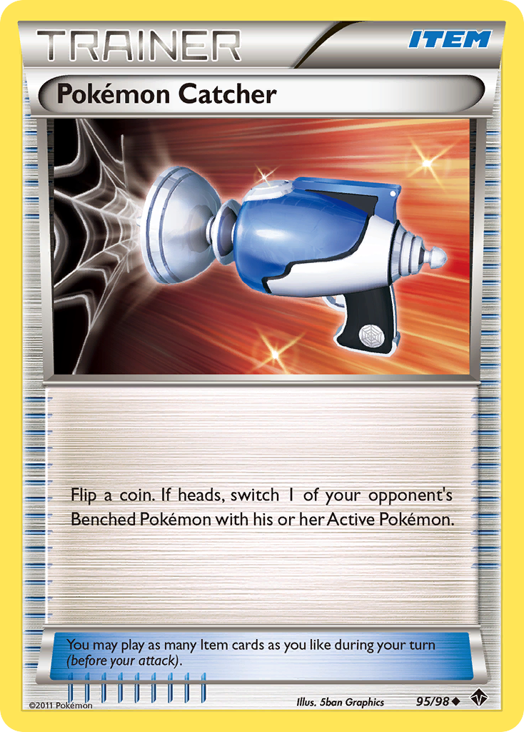 Pokemon Catcher (95/98) [Black & White: Emerging Powers] | Amazing Games TCG