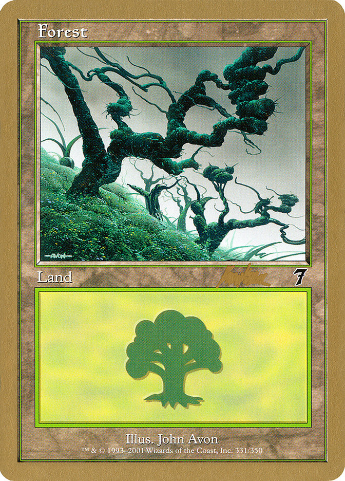 Forest (bk331) (Brian Kibler) [World Championship Decks 2002] | Amazing Games TCG