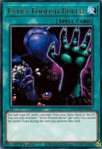 Extra-Foolish Burial [MAGO-EN055] Rare | Amazing Games TCG