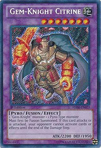 Gem-Knight Citrine [Hidden Arsenal 6: Omega Xyz] [HA06-EN019] | Amazing Games TCG