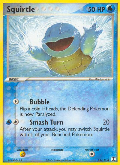 Squirtle (83/112) [EX: FireRed & LeafGreen] | Amazing Games TCG