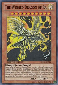 The Winged Dragon of Ra [Order of Chaos SE] [ORCS-ENSE2] | Amazing Games TCG