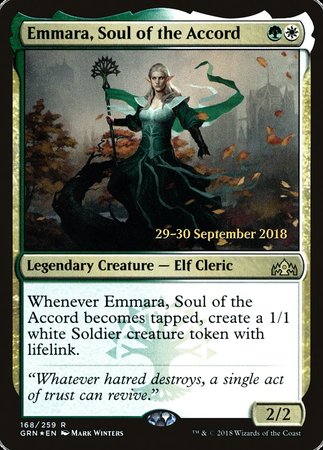 Emmara, Soul of the Accord [Guilds of Ravnica Promos] | Amazing Games TCG