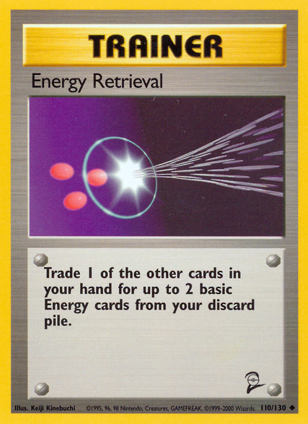 Energy Retrieval (110/130) [Base Set 2] | Amazing Games TCG