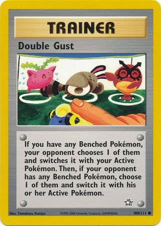 Double Gust (100/111) [Neo Genesis Unlimited] | Amazing Games TCG