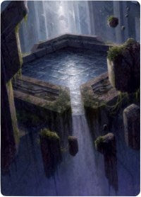 Morphic Pool Art Card [Zendikar Rising Art Series] | Amazing Games TCG