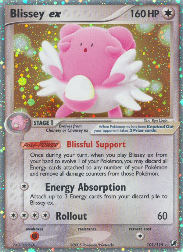 Blissey ex (101/115) [EX: Unseen Forces] | Amazing Games TCG