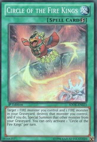 Circle of the Fire Kings [SDOK-EN023] Super Rare | Amazing Games TCG