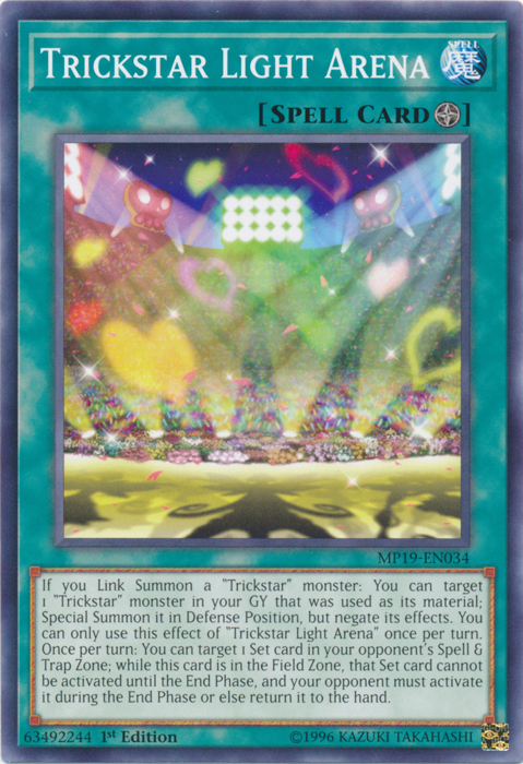 Trickstar Light Arena [MP19-EN034] Common | Amazing Games TCG