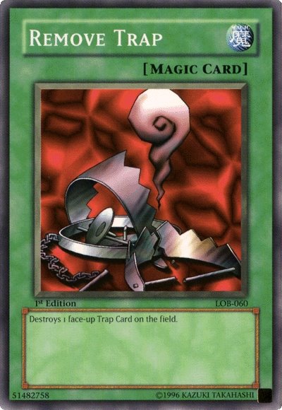 Remove Trap [LOB-060] Common | Amazing Games TCG