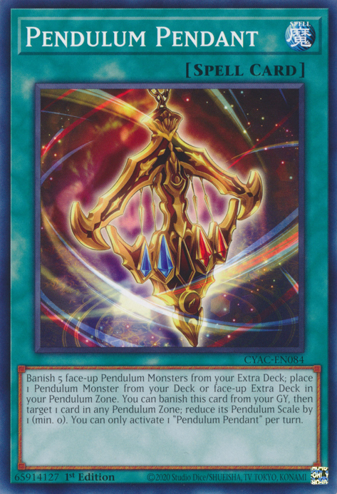 Pendulum Pendant [CYAC-EN084] Common | Amazing Games TCG