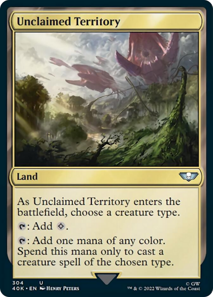 Unclaimed Territory [Universes Beyond: Warhammer 40,000] | Amazing Games TCG