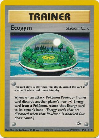 Ecogym (84/111) [Neo Genesis Unlimited] | Amazing Games TCG