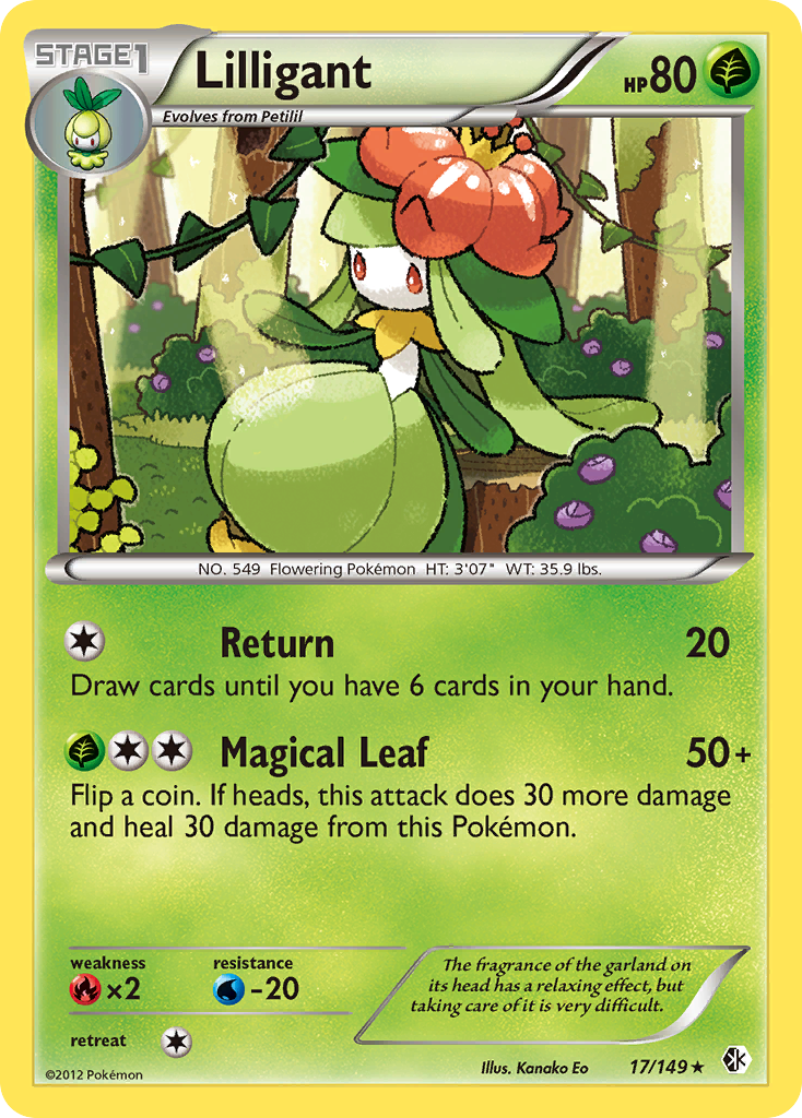 Lilligant (17/149) [Black & White: Boundaries Crossed] | Amazing Games TCG