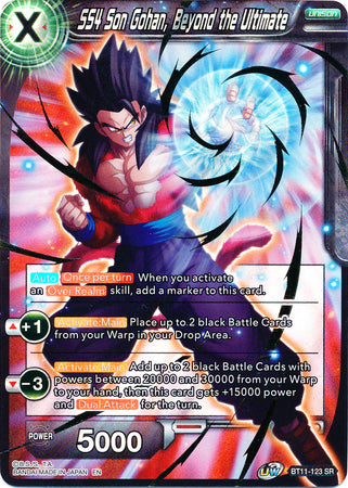 SS4 Son Gohan, Beyond the Ultimate (BT11-123) [Vermilion Bloodline] | Amazing Games TCG