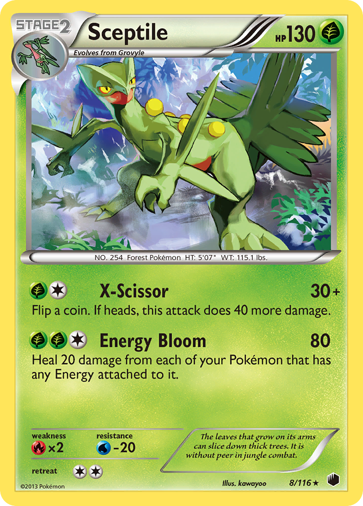 Sceptile (8/116) [Black & White: Plasma Freeze] | Amazing Games TCG