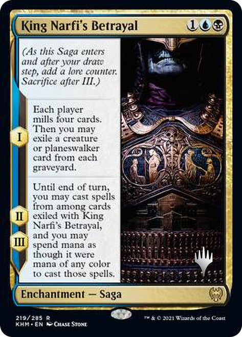 King Narfi's Betrayal [Kaldheim Promo Pack] | Amazing Games TCG