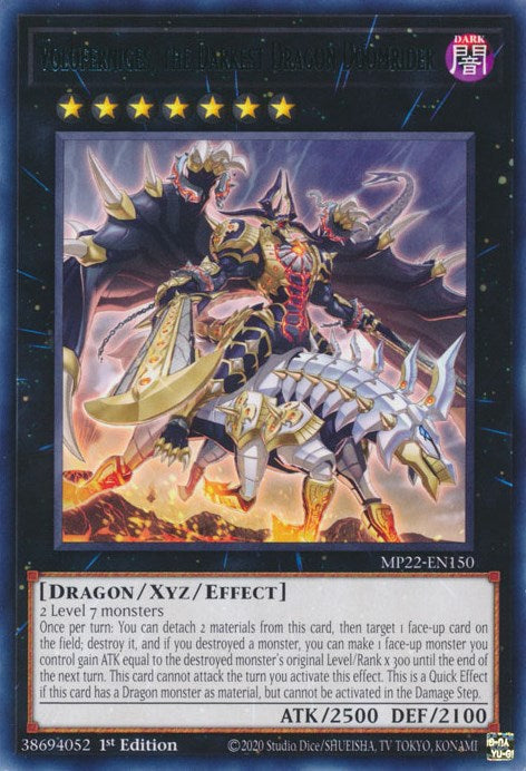 Voloferniges, the Darkest Dragon Doomrider [MP22-EN150] Rare | Amazing Games TCG