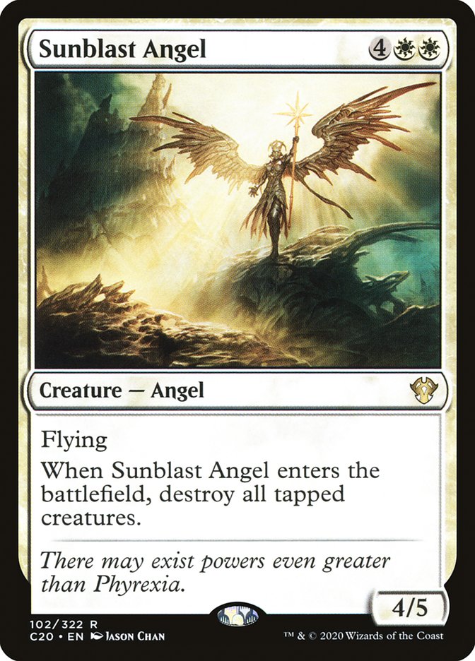 Sunblast Angel [Commander 2020] | Amazing Games TCG