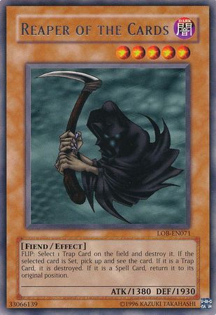 Reaper of the Cards [LOB-EN071] Rare | Amazing Games TCG