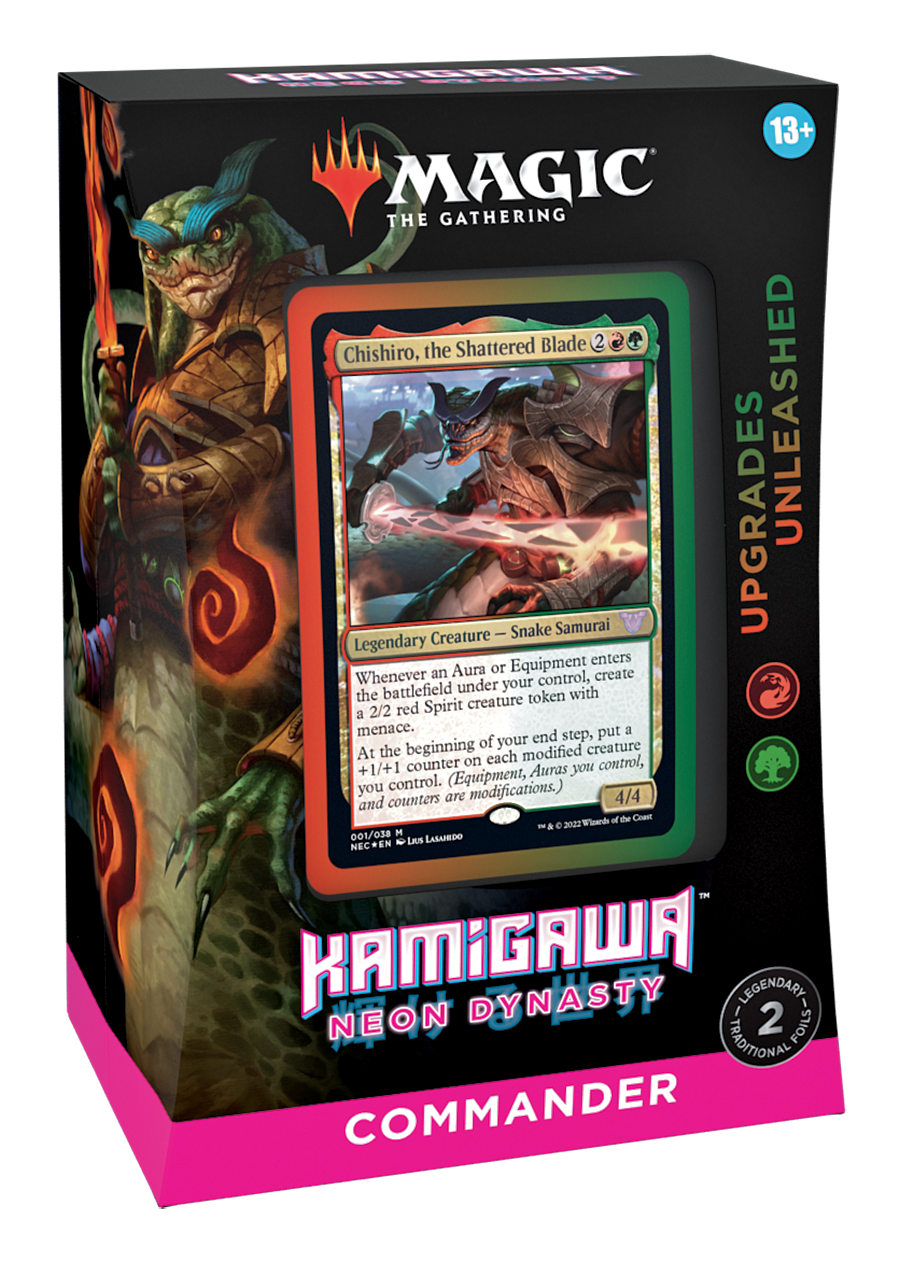 Kamigawa: Neon Dynasty - Commander Deck (Upgrades Unleashed) | Amazing Games TCG