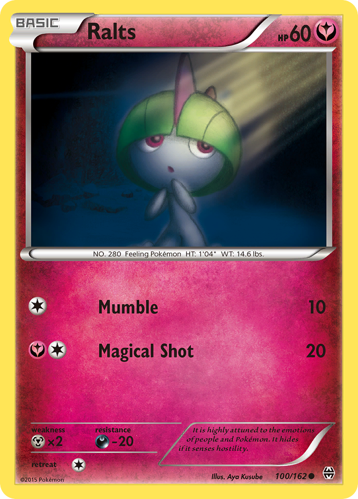 Ralts (100/162) [XY: BREAKthrough] | Amazing Games TCG