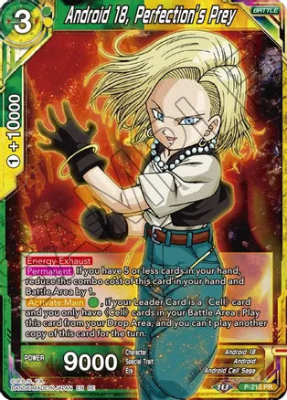 Android 18, Perfection's Prey [P-210] | Amazing Games TCG