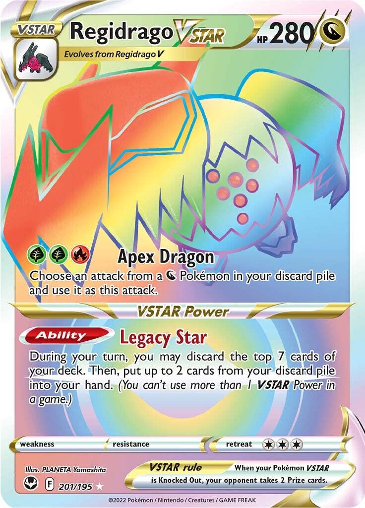 Regidrago VSTAR (201/195) [Sword & Shield: Silver Tempest] | Amazing Games TCG