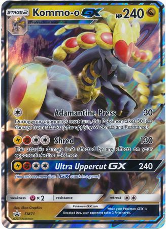 Kommo-o GX (SM71) (Jumbo Card) [Sun & Moon: Black Star Promos] | Amazing Games TCG