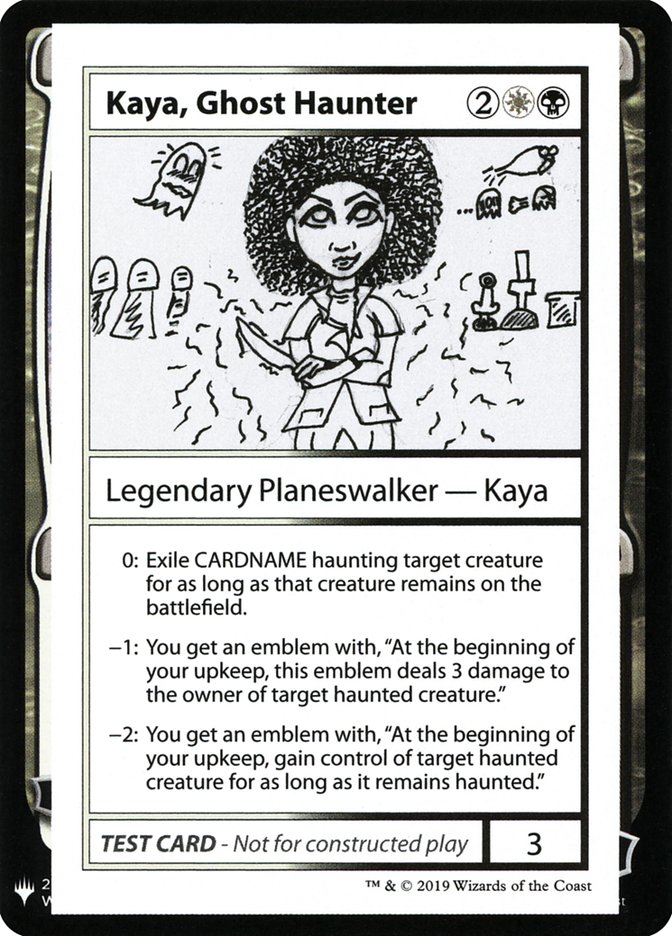 Kaya, Ghost Haunter [Mystery Booster Playtest Cards] | Amazing Games TCG