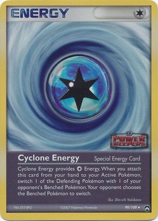 Cyclone Energy (90/108) (Stamped) [EX: Power Keepers] | Amazing Games TCG