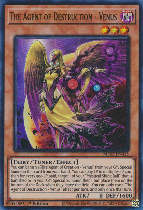 The Agent of Destruction - Venus [MP23-EN015] Ultra Rare | Amazing Games TCG