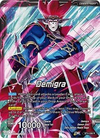 Demigra // Ghastly Malice Demigra (Oversized Card) (BT4-098) [Oversized Cards] | Amazing Games TCG