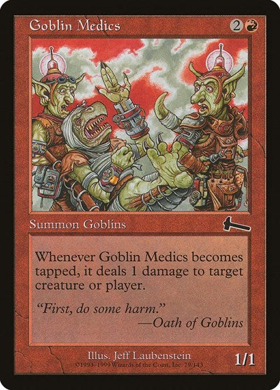 Goblin Medics [Urza's Legacy] | Amazing Games TCG