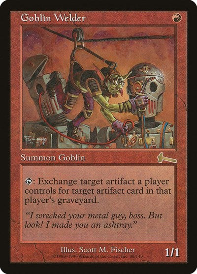 Goblin Welder [Urza's Legacy] | Amazing Games TCG