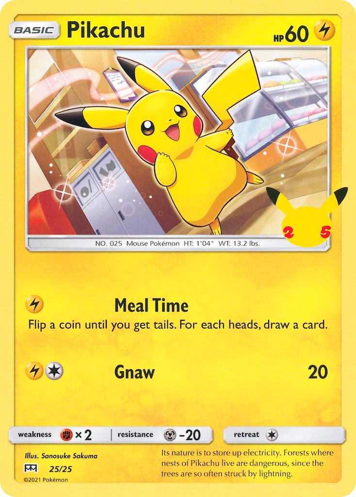 Pikachu (25/25) [McDonald's 25th Anniversary] | Amazing Games TCG